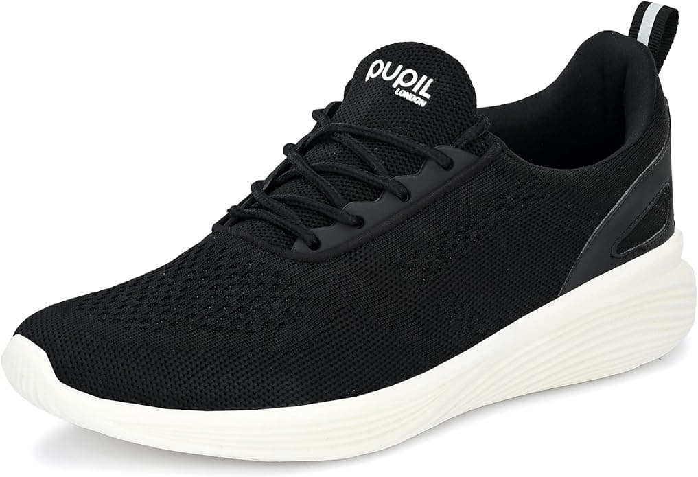 PUPIL LONDON Eye-04-Black Running ShoeErkek