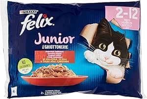 Felix Junior Yavru Yaş Kedi Maması 85gr 4lü