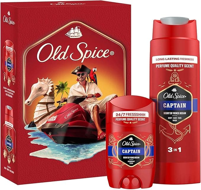 Old Spice Modern Captain Hediye Seti: Deodorant Stick 50 ml + DuşJeli 250 ml​