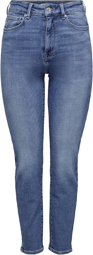 ONLY ONLEMILY STRETCH HW ST AK DNM CRO571NOOS Pantolon Kadın