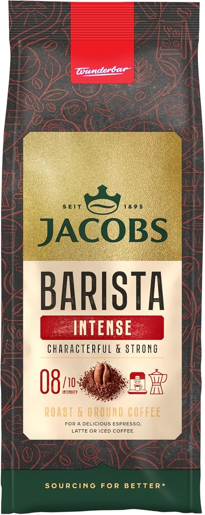 Jacobs Barista Intense Öğütülmüş Kahve 200gr
