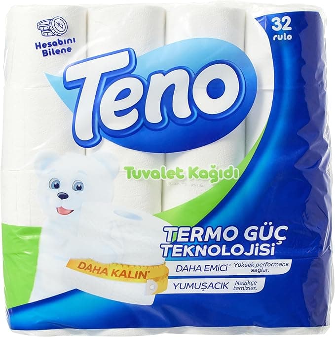Teno 2 Katlı Ultra Tuvalet Kağıdı 32'li