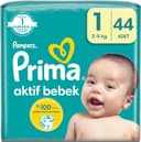 Prima Bebek Bezi Aktif Bebek 1 Beden 44 Adet Standart Paket