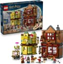 LEGO Harry Potter Kaliteli Quidditch Malzemeleri ve Dondurma Salonu 76452-8 Yaş ve Üzeri Çocuklar için Diagon Yolu Dükkanlarını İçeren Yaratıcı Oyuncak Yapım Seti, Doğum Günü Hediyesi (795 Parça)
