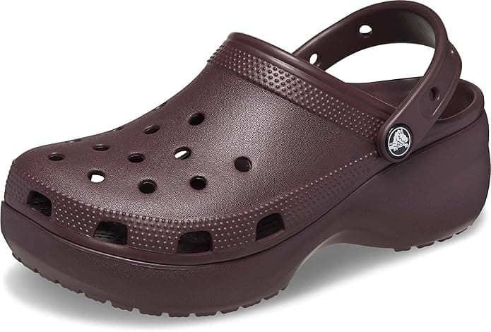 Crocs Classic Platform Clog W Dark Cherry Dark Cherry SandaletKadın