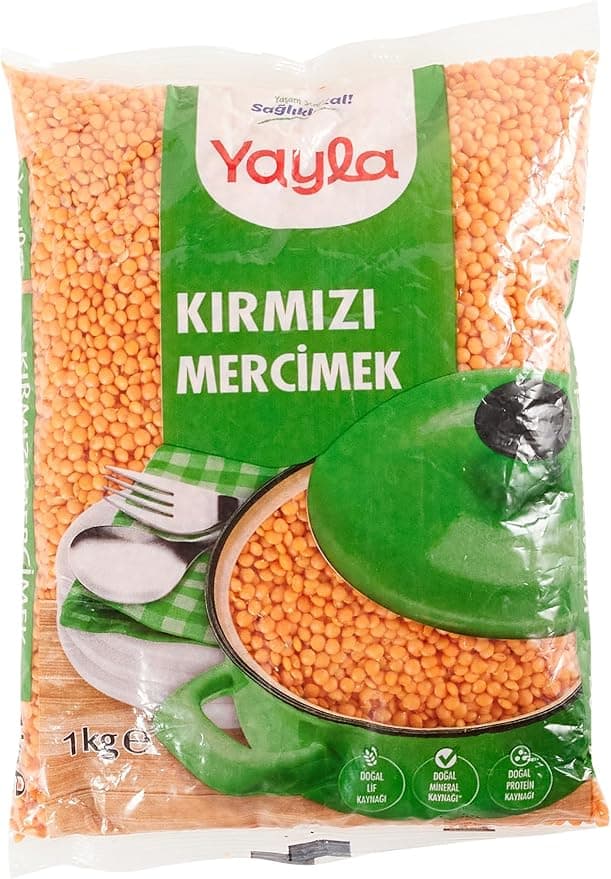 yayla Kırmızı Mercimek, 1 kg