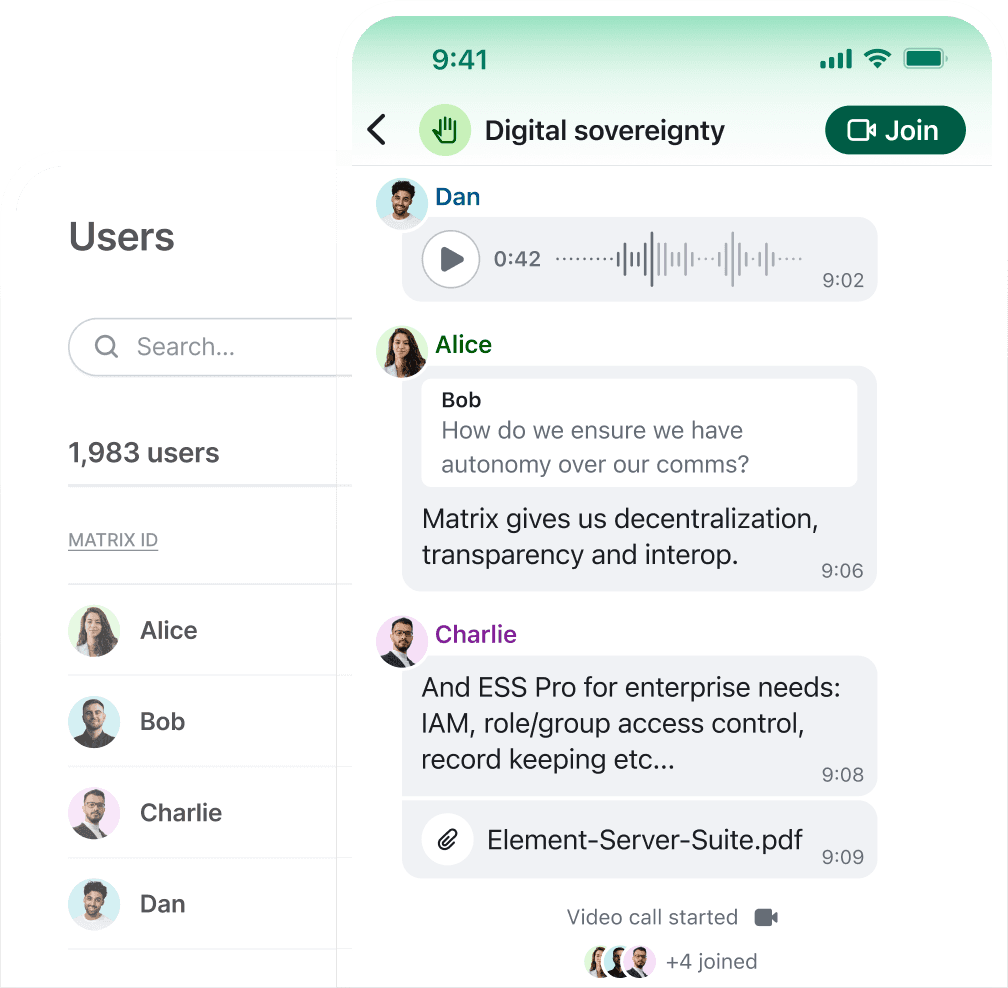 4. Gizlilik ve Güvenlik: Element ve Signal Farkı
