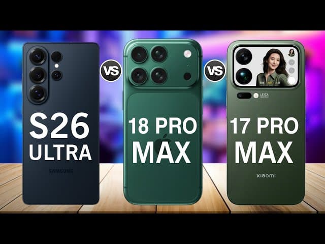 Rakiplerle Karşılaştırma: iPhone 17 Pro ve Galaxy S26 Karşısında Şansı Ne?