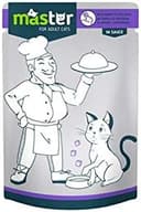 Master Tavşan Etli Pouch Kedi Maması, 80 Gr, 24 Adet