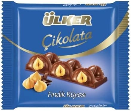 ÜLKER Kare Fındık Rüyası Çikolata, 75 Gr