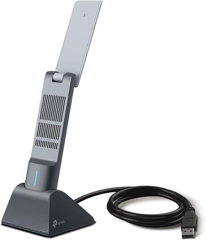 TP-Link Archer TX20UH, AX1800 Yüksek Kazançlı Kablosuz USB Adaptör, 1,2 metre USB 3.0 kablosu, Beamforming Teknolojisi, MU-MIMO, Düşük Gecikmeli Oyun Deneyimi, WPA3, Kolay Kurulum