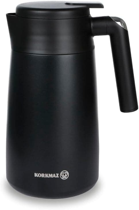 KORKMAZ A5565 Dina Termos 1,2 Lt. Siyah