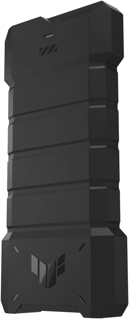 ASUS TUF Gaming AS1000 PLUS 1TB Taşınabilir SSD— Sıvı ve Toz Koruması IP68, MIL-STD-810H, USB3.2 GEN2x2 Tip-C (20 Gbps), USB-C'den C'ye kablo - 5 Yıl Garanti
