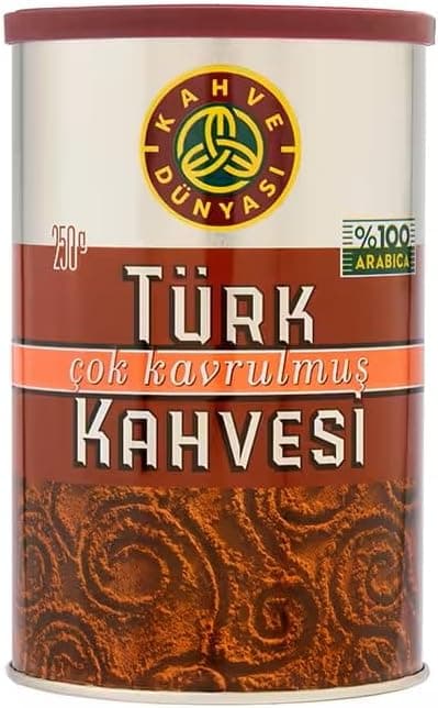 KAHVE DUNYASI Dünyası Çok Kavrulmuş Türk si 250gr