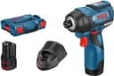 Bosch Professional GDR 12V-110 Akülü Darbeli Somun Sıkma (12 Volt, 2 x 3,0 Ah Akü, Şarj Cihazı, L-Boxx Çanta, 110 Nm maks. tork, 1/4" altıgen uç girişi)