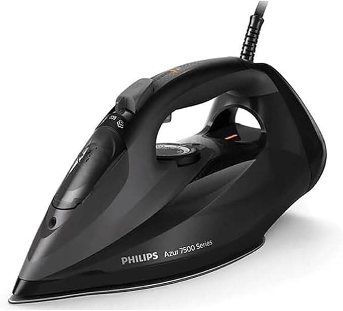 Philips 7500 Serisi Buharlı Ütü – 3200W Güç, 55 g/dk Sürekli Buhar, 260 g Güçlendirme, SteamGlide Elite Taban, Otomatik Kapanma, Damlama Önleyici Sistem, 300 ml Tank (DST7511/80)