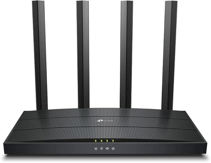 TP-Link Archer AX12, AX1500 Wi-Fi 6 Gigabit Portlu Kablosuz Router, Fiber Destekli, 4 Gigabit LAN Portları, WPA3, Oyun için İdeal Xbox/PS4/Steam ve 4K