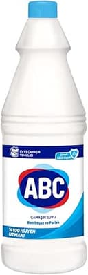 ABC DETERJAN Çamaşır Suyu Bembeyaz & Parlak 1 L