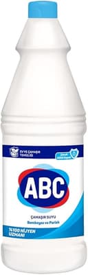 ABC DETERJAN Çamaşır Suyu Bembeyaz & Parlak 1 L
