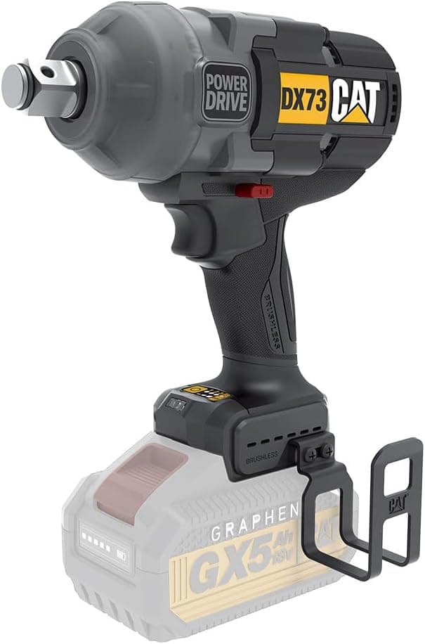 CAT DX73B 18 Volt 1700/2100Nm Kömürsüz Profesyonel Şarjlı Somun Sıkma (Akü Dahil Değildir)