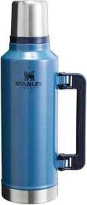 Stanley Classic Legendary Vakumlu Çelik Termos, Mavi (Hammertone Lake), 1.9 Litre