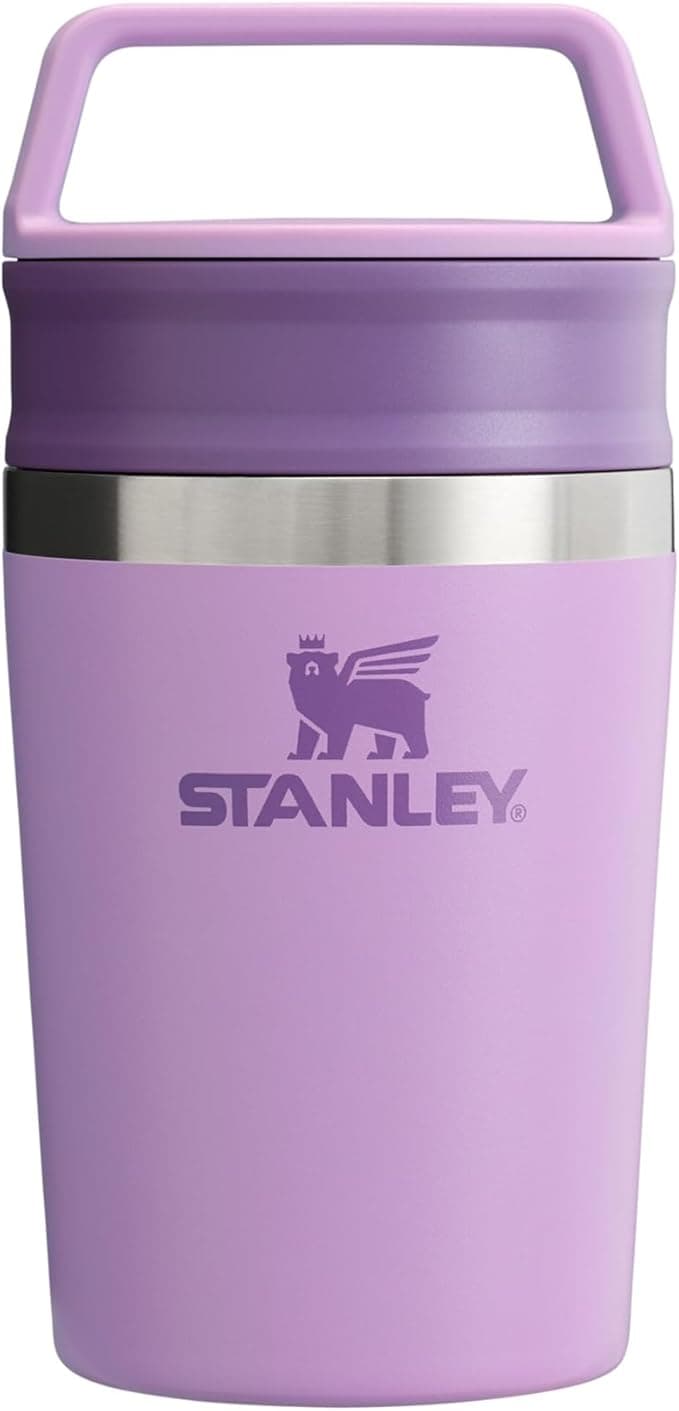 Stanley Cafe To-Go Travel Mug Termos Bardak, Lila, 0.23 Litre