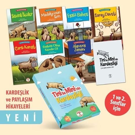 Tini ile Mini'nin Kardeşliği Seti - 7 Kitap Takım