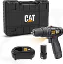 CAT DX14.2 12Volt/2.0Ah Li-ion Çift Akülü Profesyonel Şarjlı Matkap