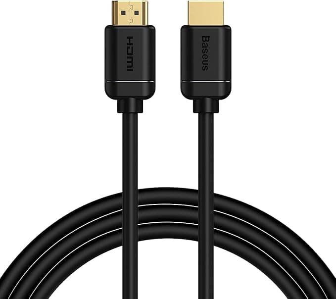 Baseus high definition Serisi HDMI To HDMI Görüntü Aktarma Kablosu, 2m, Siyah