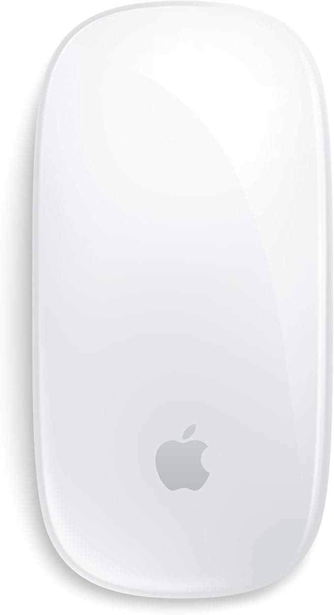 Apple Magic Mouse: Bluetooth, şarj edilebilir. Mac ve iPad ile çalışır; Beyaz Multi-Touch yüzey (USB-C)