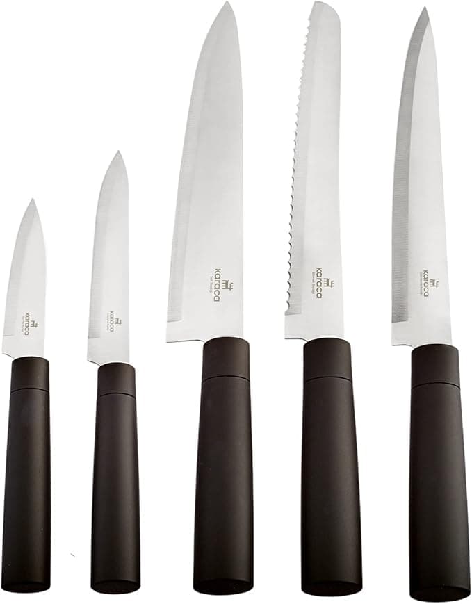 Karaca Oscar Black 6 Parça Bıçak Seti