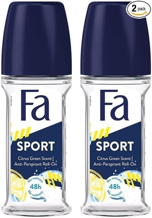 Fa Sport Erkek Roll-On 50 ml Turunçgil Aromalı 1 Adet 2li paket