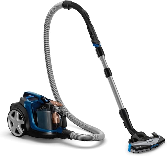 PHILIPS PowerPro Max Torbasız Elektrikli Süpürge - 900W, PowerCyclone 8, Alerji Kilidi, HEPA 13 Filtre, TriActive+ Başlık, Dijital Güç Kontrolü (FC9749/07)