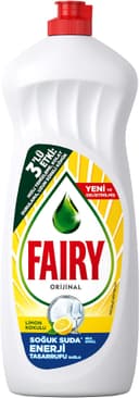 Fairy Orijinal Sıvı Bulaşık Deterjanı 650 ml Limon Kokulu, 1lü paket