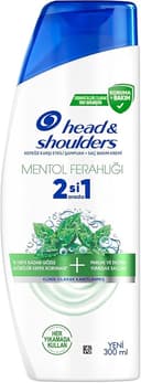 Head & Shoulders Mentol Ferahlığı 2'si 1 Arada Kepeğe Karşı Etkili Şampuan 300ml