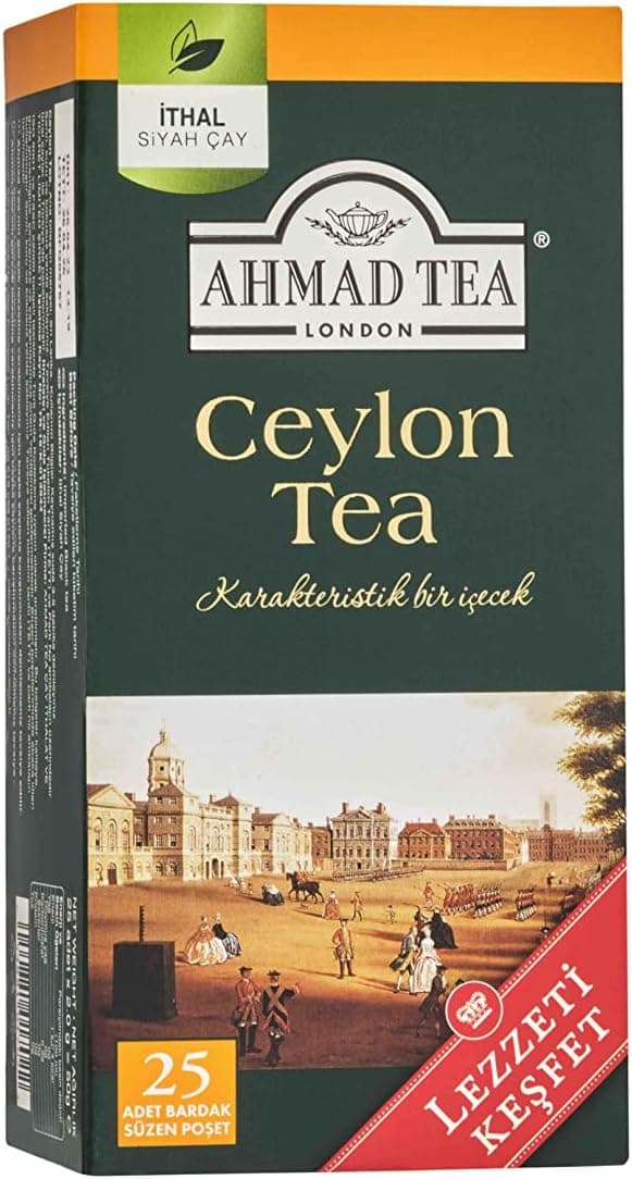 AHMAD TEA Ceylon Tea Bardak Poşet Çay 25'Li 50 G