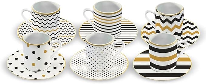 Karaca Nossa 6 Kişilik Kahve Fincanı Takımı 80 ml