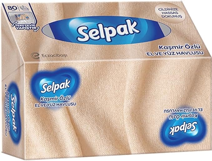 Selpak Kaşmir El Yüz Havlusu