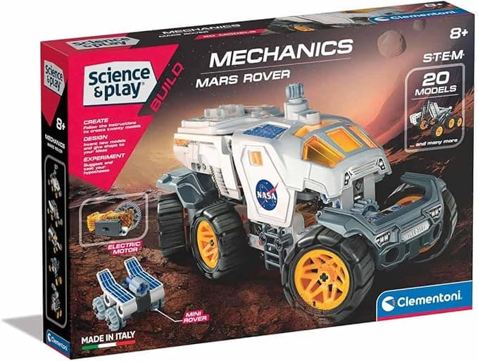 Clementoni 75070TR Mekanik Laboratuvarı - Nasa Mars Keşif Aracı +8 yaş