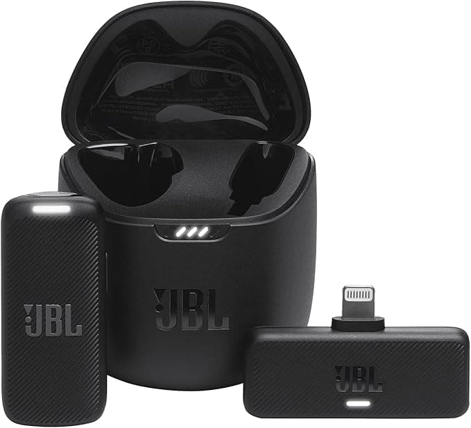 JBL Quantum Stream Wireless, Lightning Mikrofon,Siyah