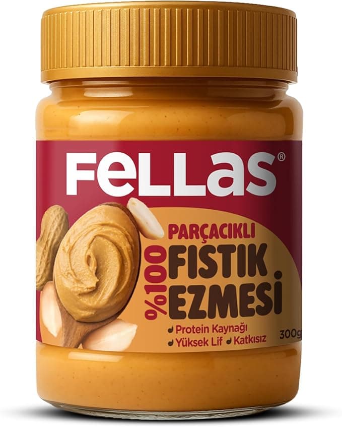 Fellas Fıstık Ezmesi%100 300 gr