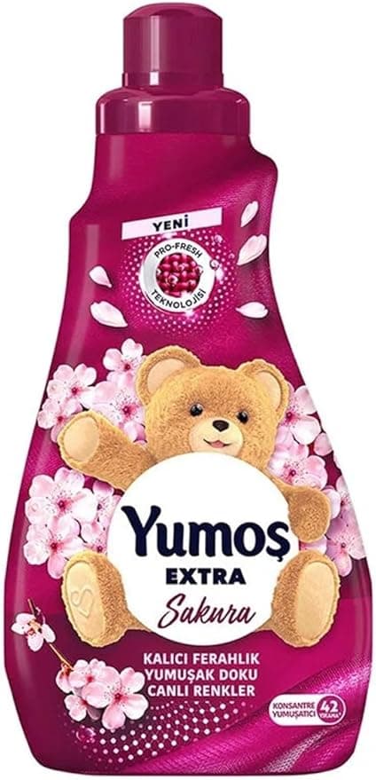 Yumoş Ekstra Konsantre Çamaşır Yumuşatıcı Sakura 1008 ml 42 Yıkama