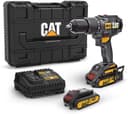 CAT DX12 18Volt/2.0Ah Li-ion Çift Akülü Kömürsüz Profesyonel Şarjlı Darbeli Matkap