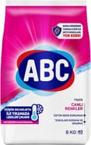 ABC DETERJAN Matik Canlı Renkler 6 Kg