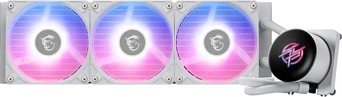 MSI MPG CORELIQUID P13 360 WHITE 360 mm Beyaz ARGB GEN2 2.1 LCD ekranlı Sıvı İşlemci Soğutucusu