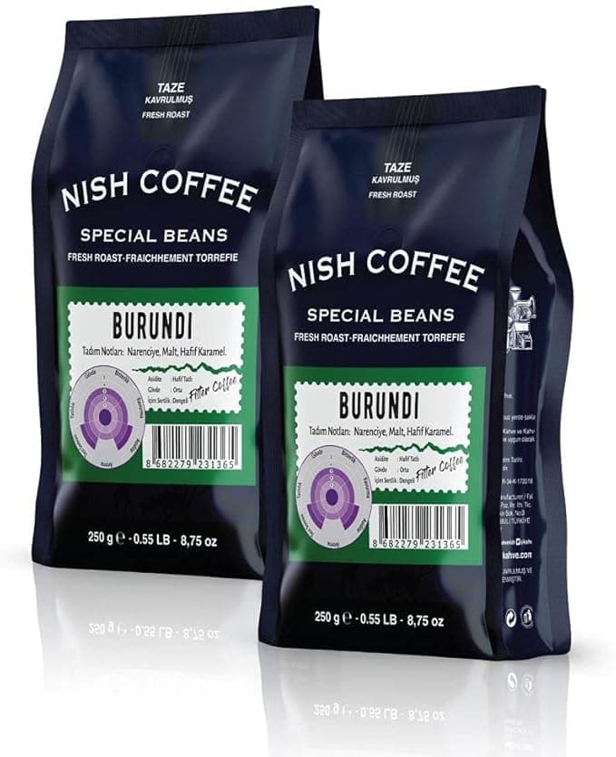 Nish Filtre Kahve Burundi 2x250 gr