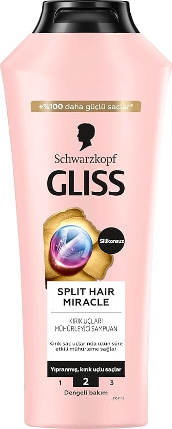 Gliss Split Hair Miracle Kırık Uçları Mühürleyen Şampuan 400ml