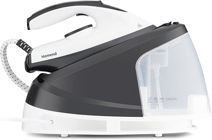 Homend Steamwork 1167H Buhar Kazanlı Ütü Siyah Beyaz