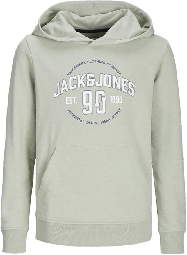 Jack & Jones Baskılı Erkek Çocuk Sweatshırt JJMINDS SWEAT HOOD JNR, 5003119566