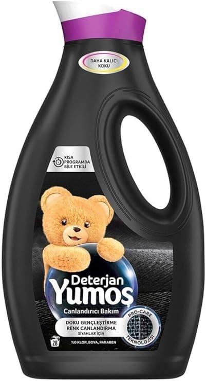 Yumoş Sıvı Deterjan Siyahlar İçin Canlandırıcı Bakım 1690 ml